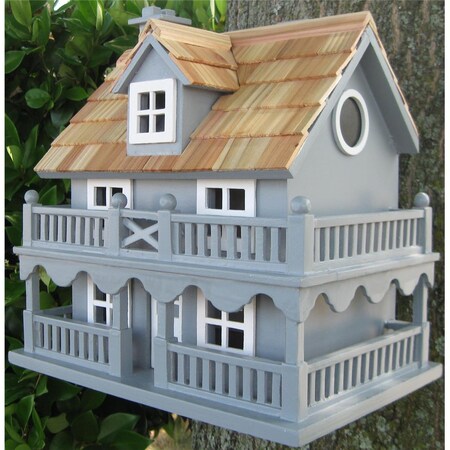 Feedingtime Novelty Cottage Birdhouse- Classic Series -Blue FE75032